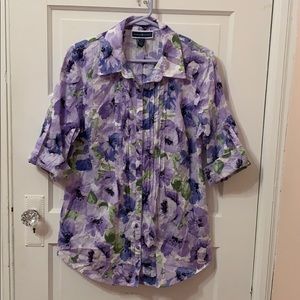Karen Scott Shirt, Size L